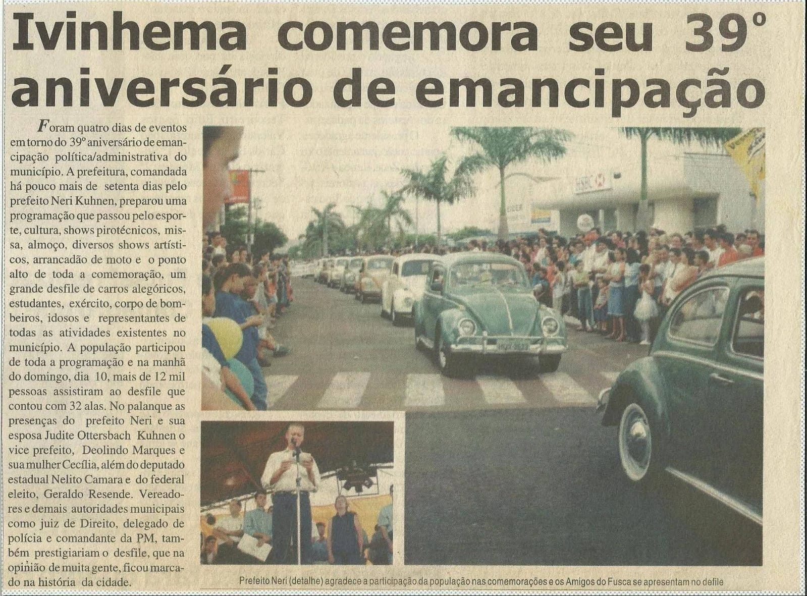 Foto da história do CAR, Ivinhema — MS