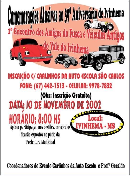 Foto da história do CAR, Ivinhema — MS